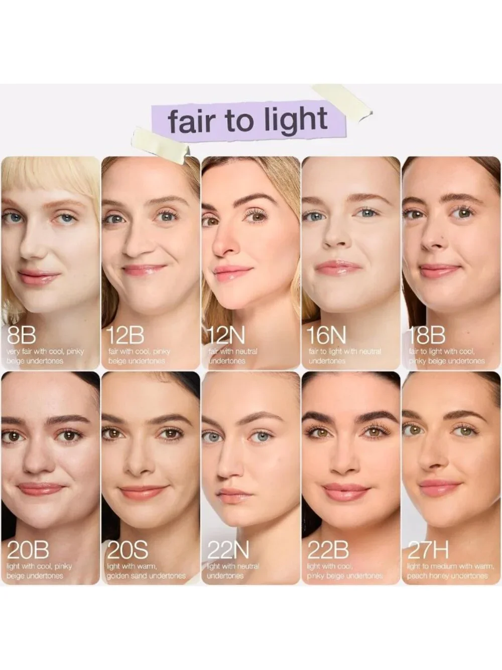 Full-Coverage Waterproof Foundation - Hydrating, Matte Finish, Long-Wear, Vegan